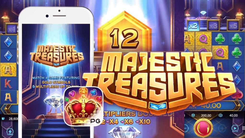 majestic treasures สล็อตเพชรแห่งคาคิส จากค่าย PGSLOT